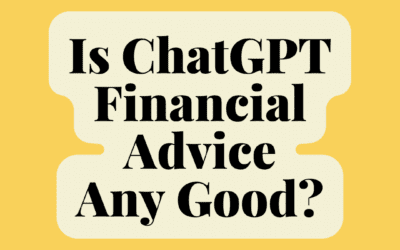 Is ChatGPT Financial Advice Any Good?
