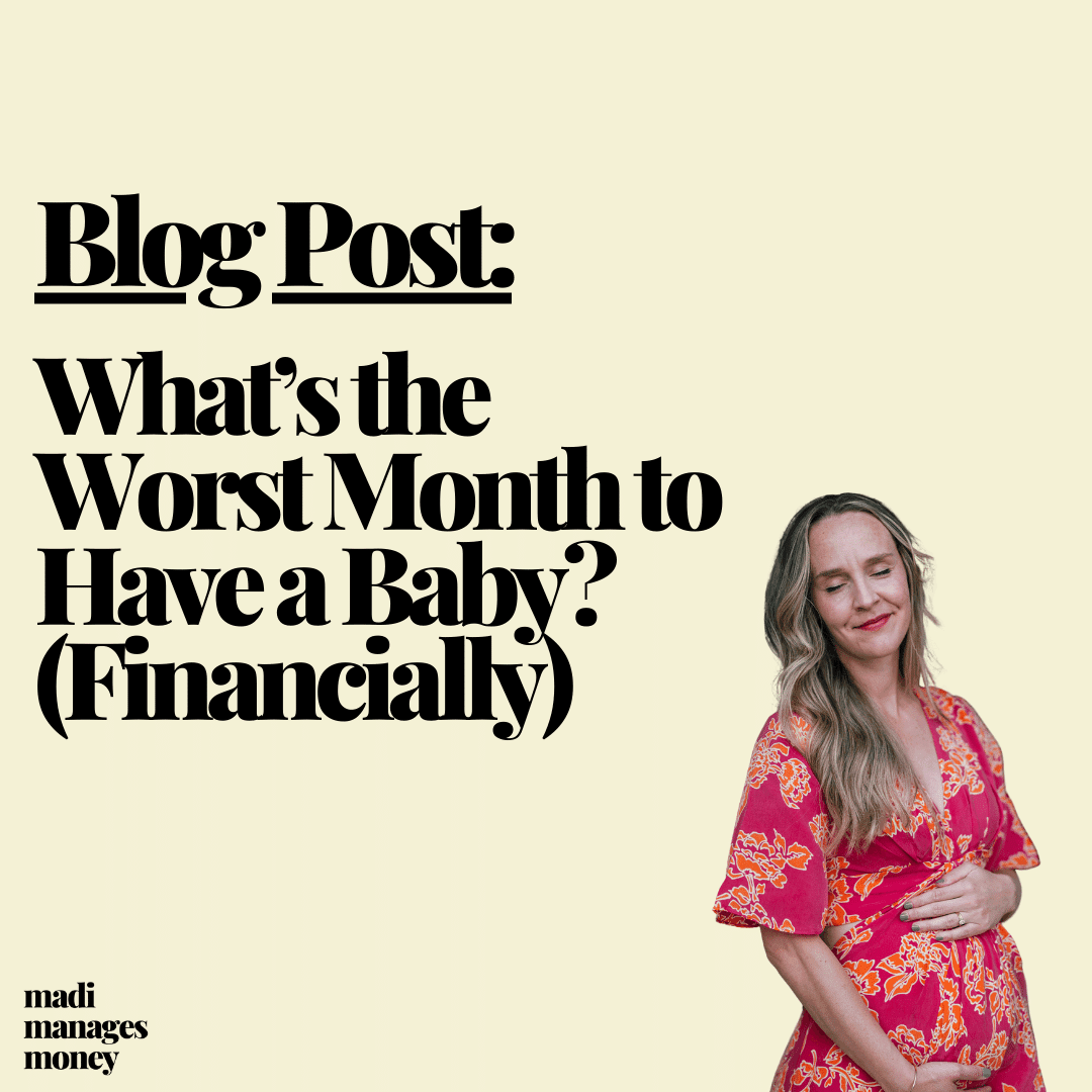 worth month to have a baby financially